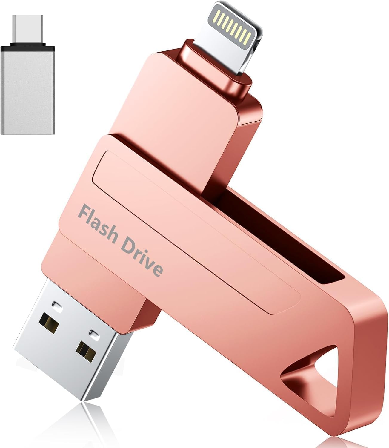 コンピュータ・IT iPhone Apple MFi Certified 512GB Photo Stick for iPhone - 3 in 1 Flash